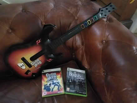 Photo of free Guitar Hero Xbox 360 Games (Devizes - Sarum Drive SN10 5) #1