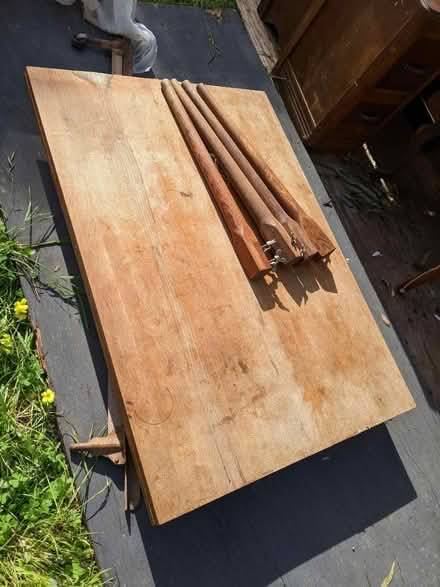 Photo of free Wood table (Los Altos Hills) #1