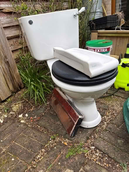 Photo of free Old loo/toilet (GL5) #1