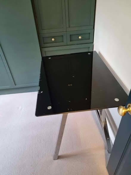 Photo of free Black Glass Desk (Clerkenwell EC1R) #2