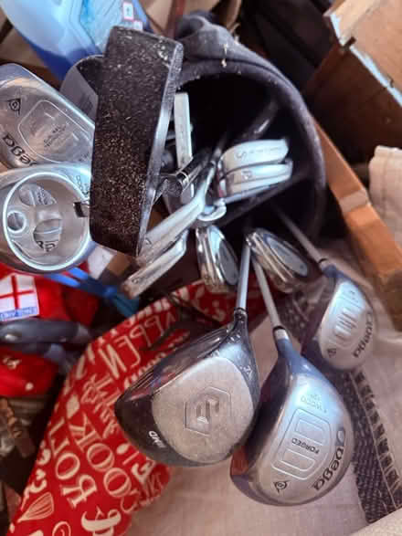 Photo of free Golf bag containing about 15 clubs (NG12 Cropwell Bishop) #2