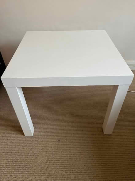 Photo of free Ikea Lack white table (Fairfield Park) #3