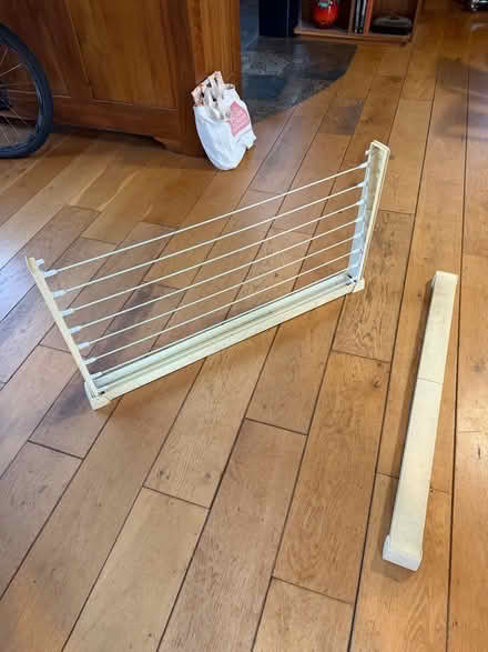 Photo of free Leifheit 2x large foldable wall mounted hanging rails (Cumnor OX2) #1