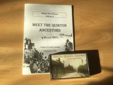 Photo of free Meet the Quinton Ancestors tape (B62 near Blackheath) #1