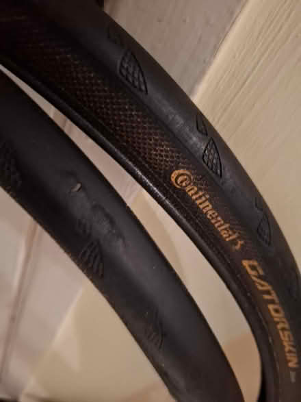 Photo of free 2x used continental bicycle tyres (WN5) #1