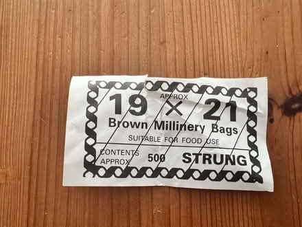 Photo of free Large Paper Bags (CM8 Witham) #2