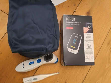 Photo of free BP monitor, pulse oximeter, 2 x thermometers all working (South Norwood SE25) #1