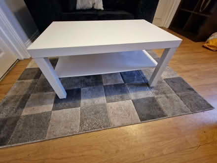 Photo of free White Wooden Coffee Table (West Cliff BH2) #2