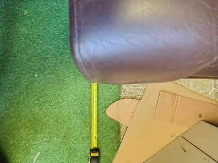 Photo of free Leather settee (Aylesbury HP19) #3