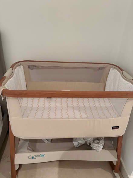 Photo of free Cozee air bedside crib (Pimlico SW1W) #1