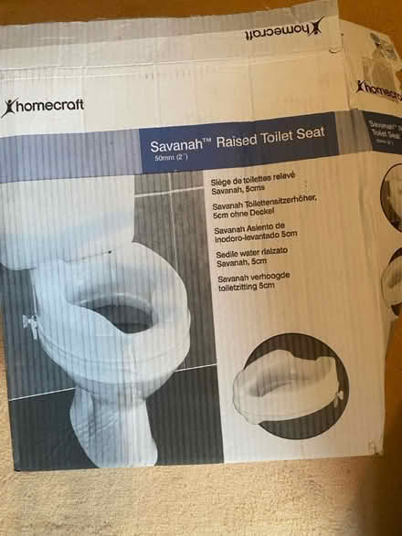 Photo of free Raised toilet seat (Lansdown) #2