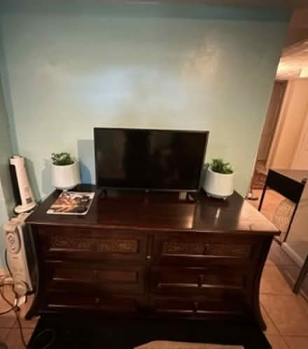 Photo of free wood bed, nightstand, dresser set (Washington DC) #3