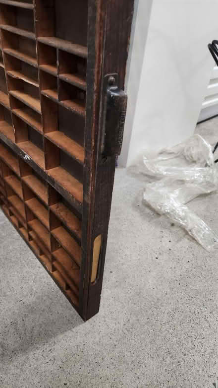 Photo of free Vintage Printer typeset tray (Birchmount and Danforth) #1