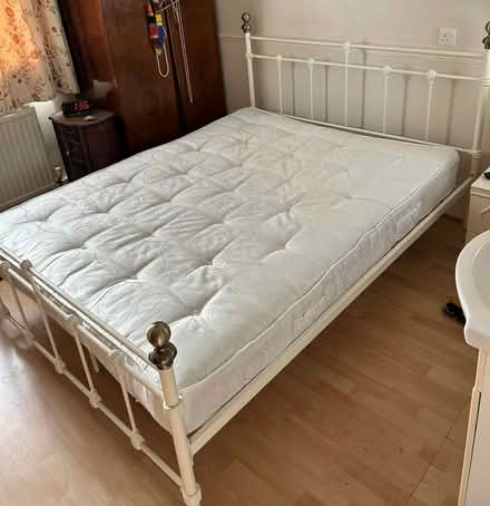 Photo of free Bed frame and mattress, king size (North Sheen TW9) #2