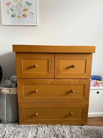 Photo of free Chest of drawers/baby change unit (Billericay CM12) #1