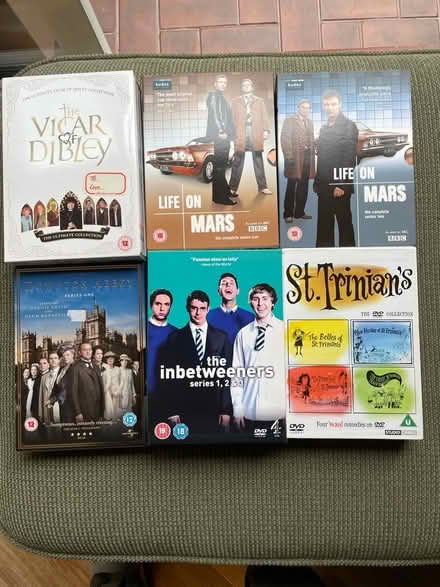 Photo of free Collection of British film and TV DVDs (Fernhill BL9) #1