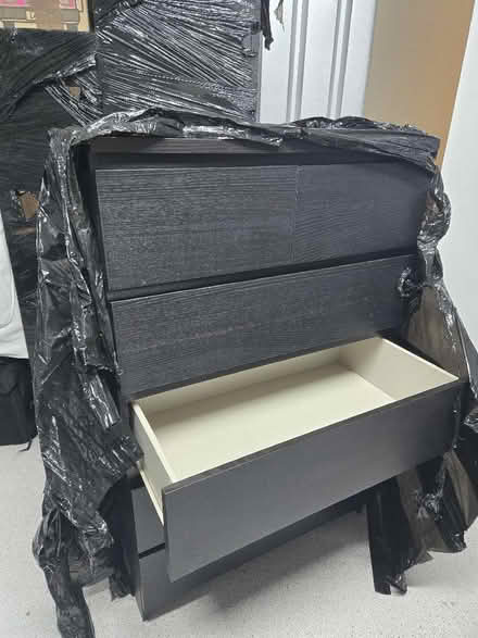 Photo of free Tall chest of drawers ikea charcoal dark colour. (Enfield EN1) #1