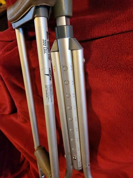 Photo of free Metal Crutches (Juanita Kirkland) #2