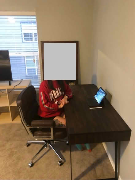 Photo of free Desk and desk chair (Fishers landing Vancouver) #1