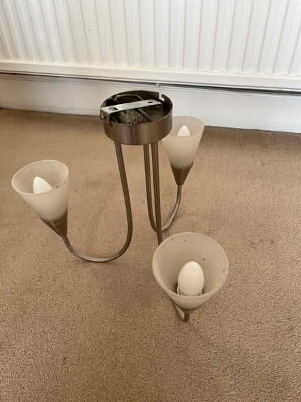 Photo of free 3 bulb light fitting (Joppa EH15) #1