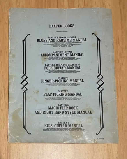 Photo of free Guitar Book - Baxter’s Flat Picking Manual (Chorley PR6) #2