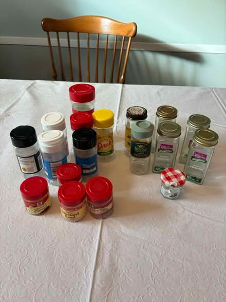 Photo of free Empty spice containers (Portage - central city) #1