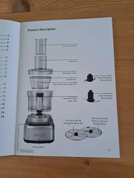 Photo of free Cuisinart Easy Prep Pro food processor (Bransgore BH23) #3