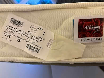 Photo of free Single mattress (Shirley B90) #2