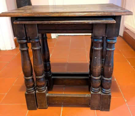 Photo of free Two small nesting tables (Finstall B60) #1