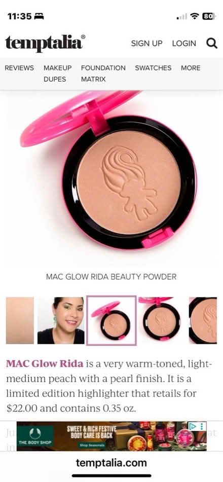 Photo of free Mac Trolls compact powder/highliter (Kennedy/16th in Markham) #2