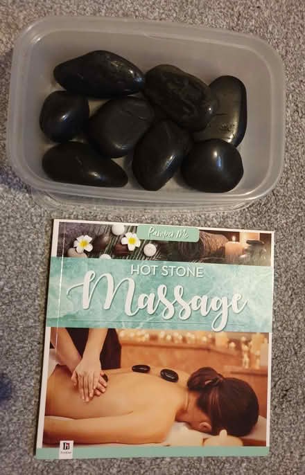 Photo of free Hot stone massage (Stones & book) (Little Hallam DE7) #1