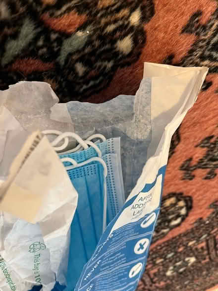 Photo of free 4 face masks (Upper Weston) #1
