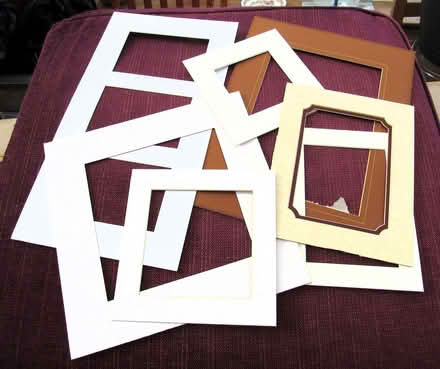 Photo of free 7 x Used Cardboard Picture Framing Mounts (Cullercoats NE30) #1