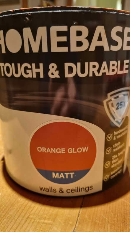 Photo of free Emulsion paint , orange glow (St Margarets TW1) #1