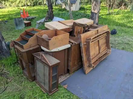 Photo of free Wood furniture (Los Altos Hills) #1
