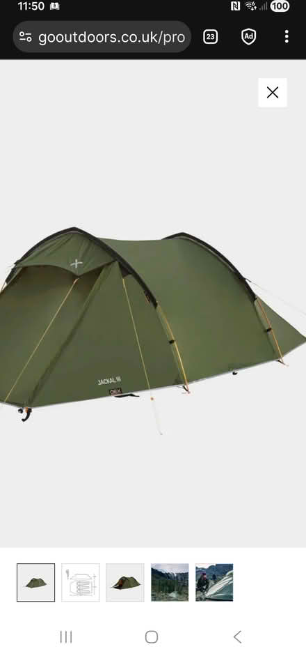 Photo of free Tent - no poles or pegs (New town CO2) #1