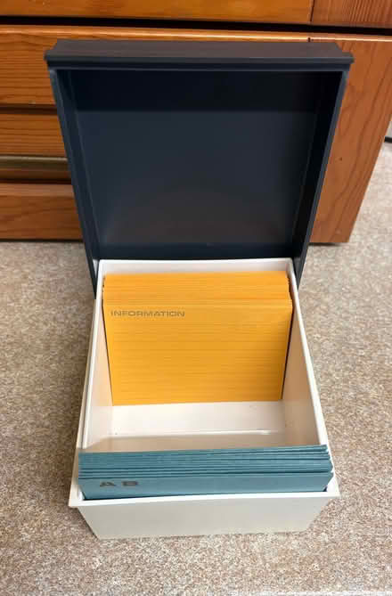 Photo of free Box of Index Cards (Draycott GL11) #1