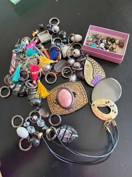 Photo of free Misc. beads and jewelry pieces (Portage - central city) #1