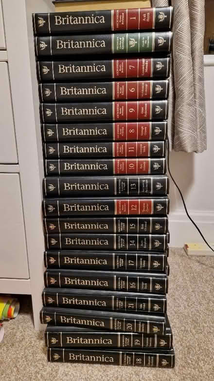Photo of free Encyclopedia Britannica (complete) (Allestree DE22) #1