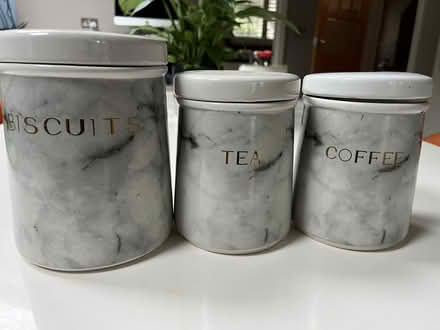 Photo of free Ceramic kitchen storage jars (Aldwick) #1