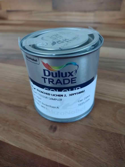 Photo of free Tester pot Dulux bleached lichen 2 (Addiscombe CR0) #1