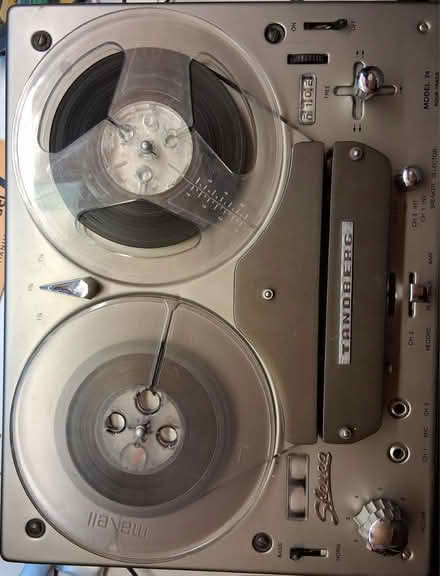 Photo of free Tandberg Reel to reel tape recorder (Woodley, RG5) #1