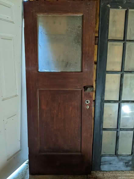 Photo of free Very old, wood door (Los Altos Hills) #1