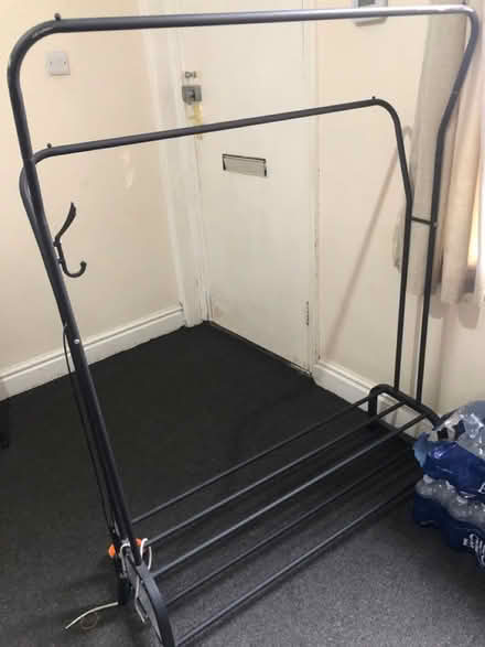 Photo of free Double rail Clothes hanger (Hyson green NG7) #1