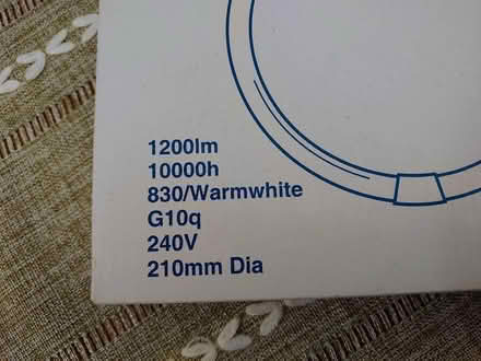 Photo of free 22 Watt 210 mm Circular Fluorescent Tubes x 2 (Southport PR9) #2