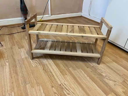 Photo of free Wooden shoe rack (S8 Greenhill) #1