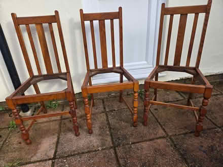 Photo of free 3 vintage chair frames (Linslade LU7) #1