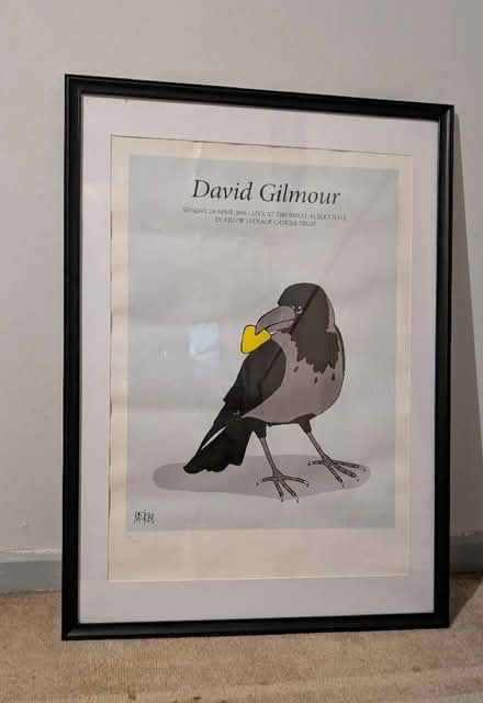 Photo of free David Gilmour poster (Tilekiln TN38) #2