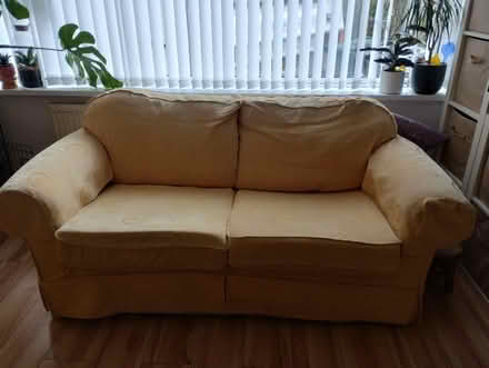 Photo of free Yellow Sofa 2.5 seater (North Anston, S25) #1