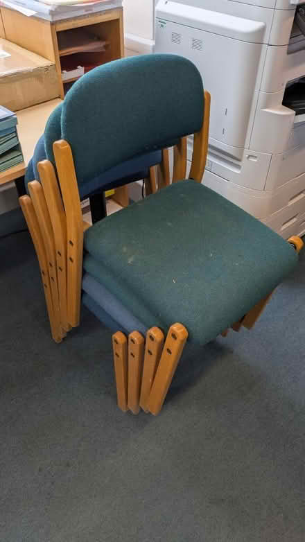 Photo of free Padded chairs x8 (Thatcham RG19) #1